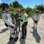 Fotografía de archivo donde aparecen varios integrantes de la Guardia Nacional (GN) y del ejército mexicano. EFE/ Alonso Cupul