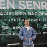 El músico español Sen Senra posa este martes durante una rueda de prensa en el Auditorio Nacional, en la Ciudad de México (México). EFE/Isaac Esquivel