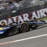 El argentino Franco Colapinto de Williams participa en la tercera practica del Gran Premio de México este sábado, en el Autódromo de los Hermanos Rodríguez en Ciudad de México (México). EFE/José Méndez