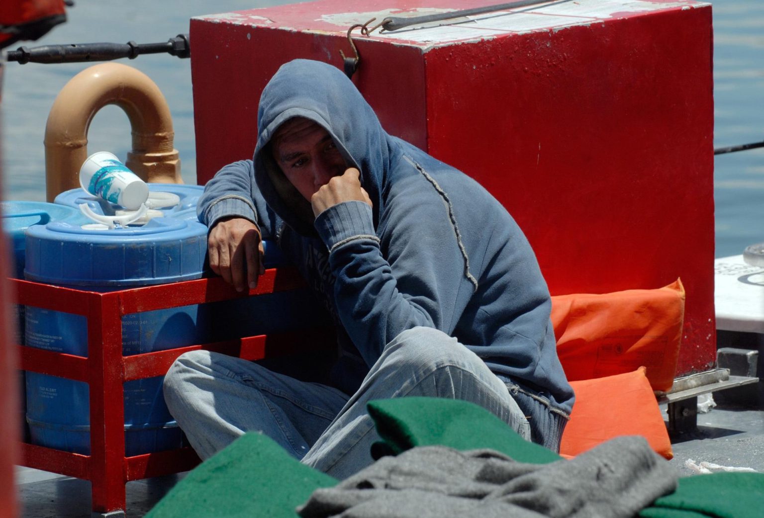 De acuerdo a las autoridades, una tripulación de agentes de Interdicción Marina y Patrulla Fronteriza, en patrulla, encontró el domingo una embarcación que tenía problemas mecánicos y solicitaba asistencia en Botany Bay. Archivo. EFE/Orlando Barría