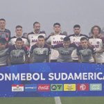 Fotografía tomada el 23 de octubre de 2024 a la plantilla titular de Lanús en su visita a Cruzeiro en el estadio Mineirao de Belo Horizonte, para el partido de ida de las semifinales de la Copa Sudamericana, que empataron 1-1. Ocho días después, ambos equipos se citarán para la vuelta en el estadio Ciudad de Lanús, en la Provincia de Buenos Aires. EFE/ Joao Guilherme.