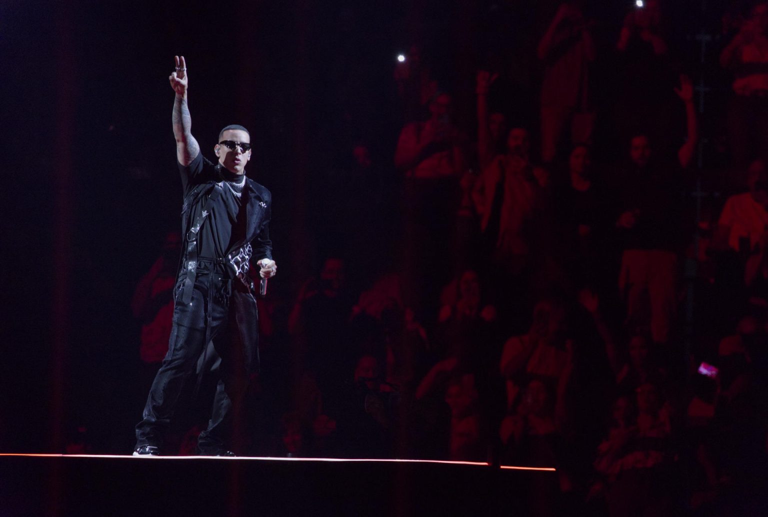 Imagen de archivo de Daddy Yankee quiese presentan en su concierto "La Meta" en el Coliseo Jose Miguel Agrelot en San Juan (Puerto Rico). EFE/Thais Llorca