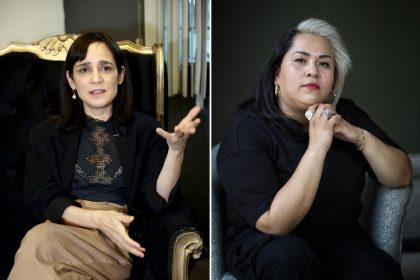 Composición de dos fotografías de archivo donde aparecen las cantautoras mexicanas Julieta Venegas (i) y Vivir Quintana (d), quienes serán las homenajeadas en el 'Leading Ladies of Entertainment 2024', que la Academia Latina de la Grabación concede "a mujeres profesionales con conciencia social en el sector de las artes y el entretenimiento latino", de acuerdo a un comunicado. EFE/J. Méndez/S. Gutiérrez