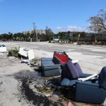 Fotografía de daños causados por el paso del huracán Milton este jueves en Sarasota, Florida (EE.UU.). EFE/Octavio Guzmán