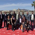 El elenco de la película 'Segundo premio' posa para los fotógrafos durante el photocall de la película en el 27 Festival de Málaga. Archivo. EFE/Daniel Pérez