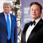 Combo de fotografías de archivo del expresidente y actual candidato republicano a las elecciones presidenciales de Estados Unidos, Donald Trump (i), y el magnate y propietario de la red social X, Elon Musk. EFE/ Jim Lo Scalzo/Caroline Brehman