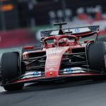 El piloto monegasco del equipo Ferrari Charles Leclerc, compite este domingo en el Gran Premio de Fórmula 1 en el autódromo Hermanos Rodriguez de la Ciudad de México (México). EFE/Isaac Esquivel