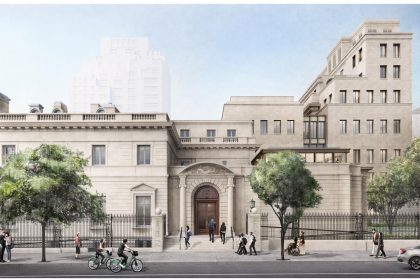 Fotografía cedida por Selldorf Architects de una ilustración conceptual de la entrada del museo Frick Collection de Nueva York (Estados Unidos). EFE/ Selldorf Architects / SOLO USO EDITORIAL/ SOLO DISPONIBLE PARA ILUSTRAR LA NOTICIA QUE ACOMPAÑA (CRÉDITO OBLIGATORIO)