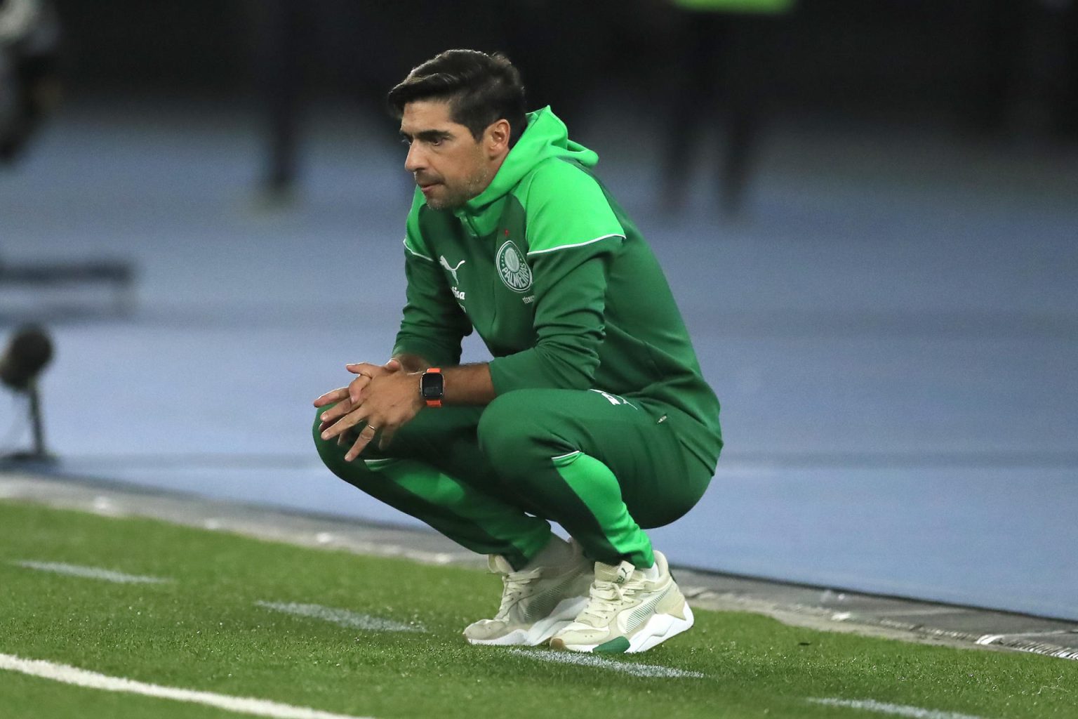 Fotografía de archivo del portugués Abel Ferreira, entrenador del campeón Palmeiras. EFE/ André Coelho