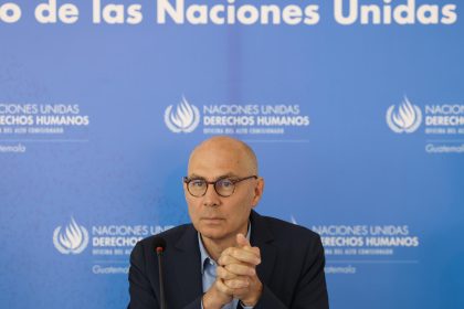 Imagen de archivo del alto comisionado de las Naciones Unidas para los Derechos Humanos, Volker Türk. EFE/ Mariano Macz.