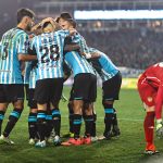 Jugadores de Racing en una imagen de archivo. EFE/ Juan Ignacio Roncoroni