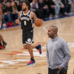 El entrenador español Jordi Fernández durante un partido de los Brooklyn Nets. EFE/ Ángel Colmenares