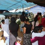 Familiares y amigos de las 11 víctimas encontradas en un vehículo la noche del pasado miércoles, realizan un funeral colectivo este sábado en la comunidad de Chautipan, municipio de Chilpancingo en el estado de Guerrero (sur de México). EFE/José Luis de la Cruz