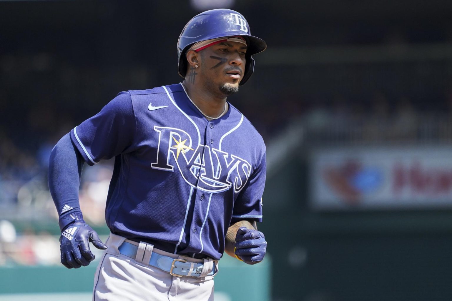 Fotografía de archivo del jugador de los Tampa Bay Rays Wander Franco. EFE/SHAWN THEW