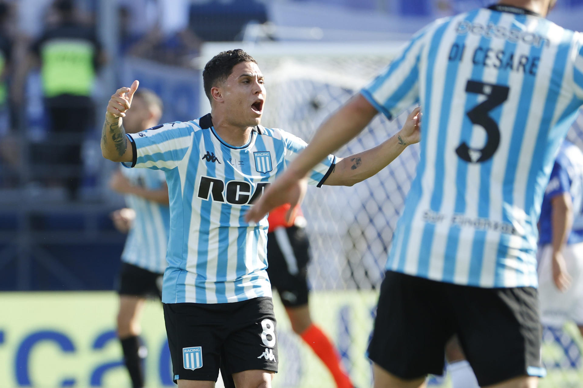 Juan Fernando Quintero, figura de Racing. EFE/ Mauricio Dueñas Castañeda
