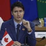 El primer ministro de Canadá Justin Trudeau, participa durante la apertura del segundo día de la Cumbre de jefes de Estado del G20 este martes en Río de Janeiro (Brasil). EFE/ Antonio Lacerda