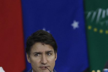 El primer ministro de Canadá Justin Trudeau, participa durante la apertura del segundo día de la Cumbre de jefes de Estado del G20 este martes en Río de Janeiro (Brasil). EFE/ Antonio Lacerda