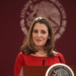 Fotografía de archivo de la viceprimera ministra canadiense, Chrystia Freeland. EFE/Mario Guzmán