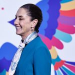 La presidenta de México Claudia Sheinbaum, participa este miércoles durante una rueda de prensa matutina en Ciudad de México (México). EFE/Sáshenka Gutiérrez