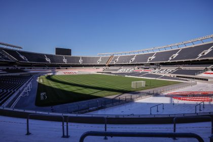 Fotografía del estadio Monumental. EFE/ Juan Ignacio Roncoroni