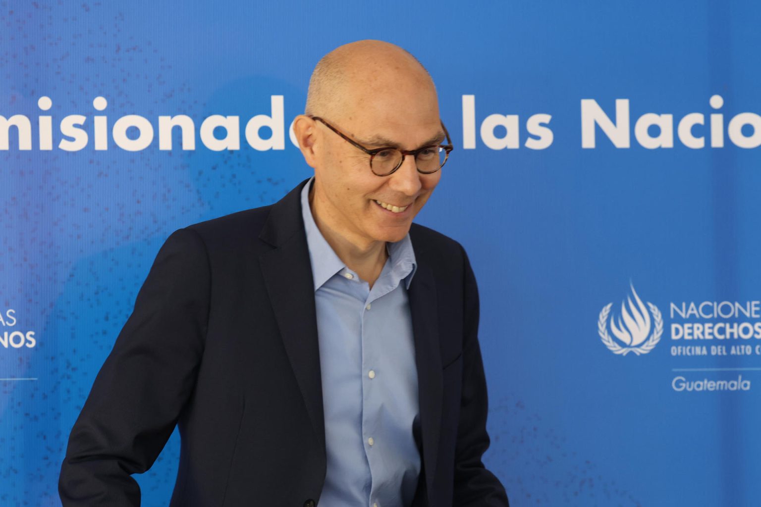 El alto comisionado de Naciones Unidas para los Derechos Humanos, Volker Türk, asiste a una rueda de prensa. Imagen de archivo.EFE/ Mariano Macz