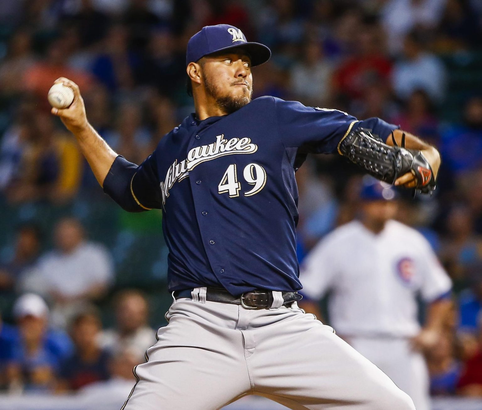 Yovani Gallardo recibió este nombramiento gracias a su brillante carrera en la Major League Baseball (MLB) en la que destacó con los Cerveceros de Milwaukee, los Rangers de Texas, los Orioles de Baltimore, los Marineros de Seattle y los Rojos de Cincinnati. Archivo. EFE/Tannen Maury