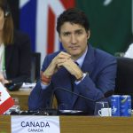 El primer ministro de Canadá Justin Trudeau, participa durante la apertura del segundo día de la Cumbre de jefes de Estado del G20 este martes en Río de Janeiro (Brasil). EFE/ Sebastiao Moreira