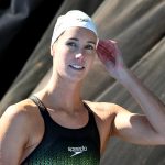 Foto de archivo de la nadadora Emma McKeon, quien este domingo anunció su retirada de las piscinas. EFE/EPA/DAVE HUNT AUSTRALIA AND NEW ZEALAND OUT