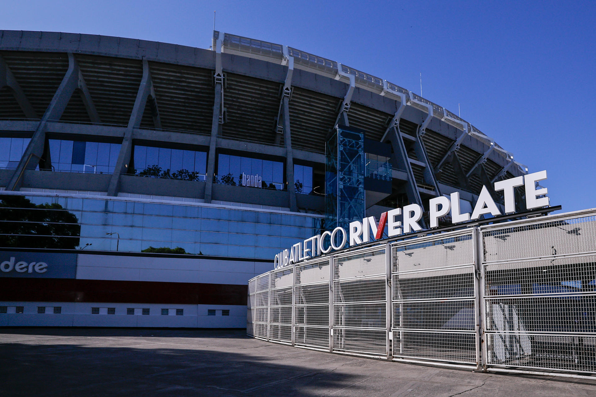 Fotografía del estadio Monumental.EFE/ Juan Ignacio Roncoroni
