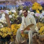 Fotografía cedida por La Sociedad Hispánica de América de un retrato de Louis Comfort Tiffany realizado en 1911 por el pintor español Joaquín Sorolla. EFE/The Hispanic Society of America /SOLO USO EDITORIAL /NO VENTAS /SOLO DISPONIBLE PARA ILUSTRAR LA NOTICIA QUE ACOMPAÑA /CRÉDITO OBLIGATORIO