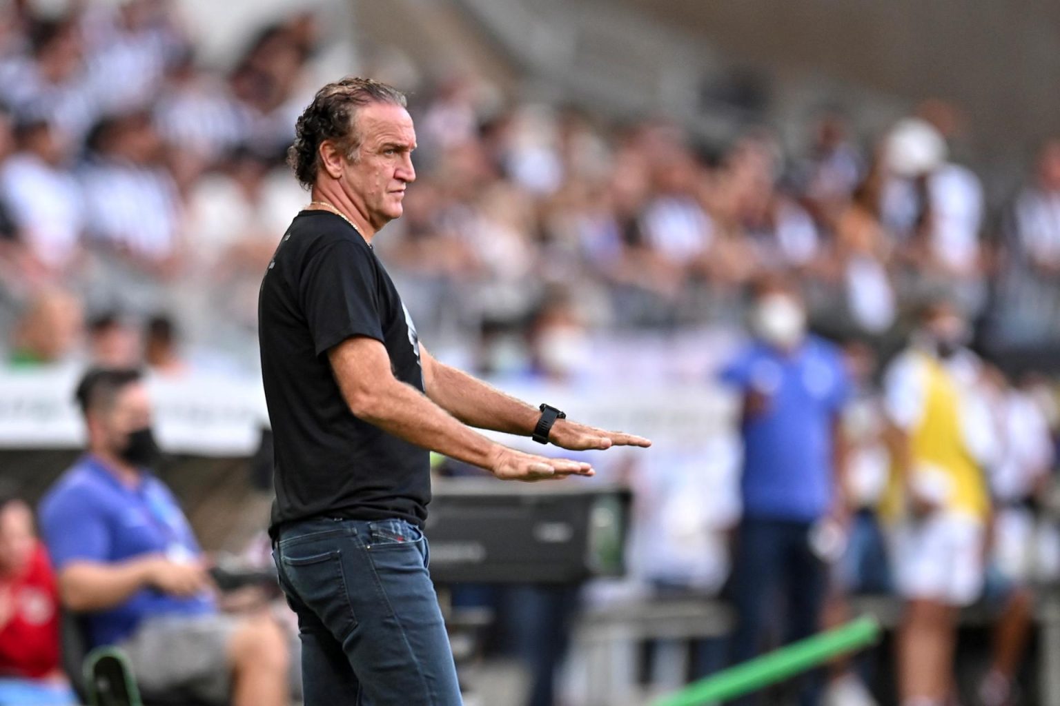 Fotografía de archivo del entrenador Alexi Stival 'Cuca', cuyo regreso al banquillo de Atlético Mineiro ha sido anunciado este domingo por el club brasileño. EFE/Yuri Edmundo