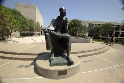 Imagen de archivo de una vista interior de la Facultad de Derecho de la Universidad de Houston (UH) en Houston, Texas. EFE/Alicia L. Pérez