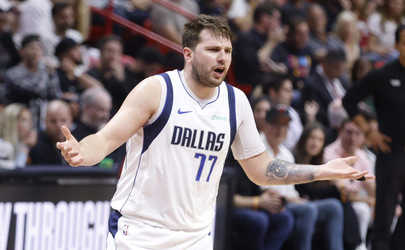 Luka Doncic, estrella de los Dallas Mavericks. EFE/ Rhona Wise