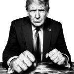 Fotografía sin fecha cedida por Time del presidente electo de los Estados Unidos, Donald Trump, posando con una bandera para la revista Time. EFE/ Platon For Time /SOLO USO EDITORIAL/ SOLO DISPONIBLE PARA ILUSTRAR LA NOTICIA QUE ACOMPAÑA (CRÉDITO OBLIGATORIO)