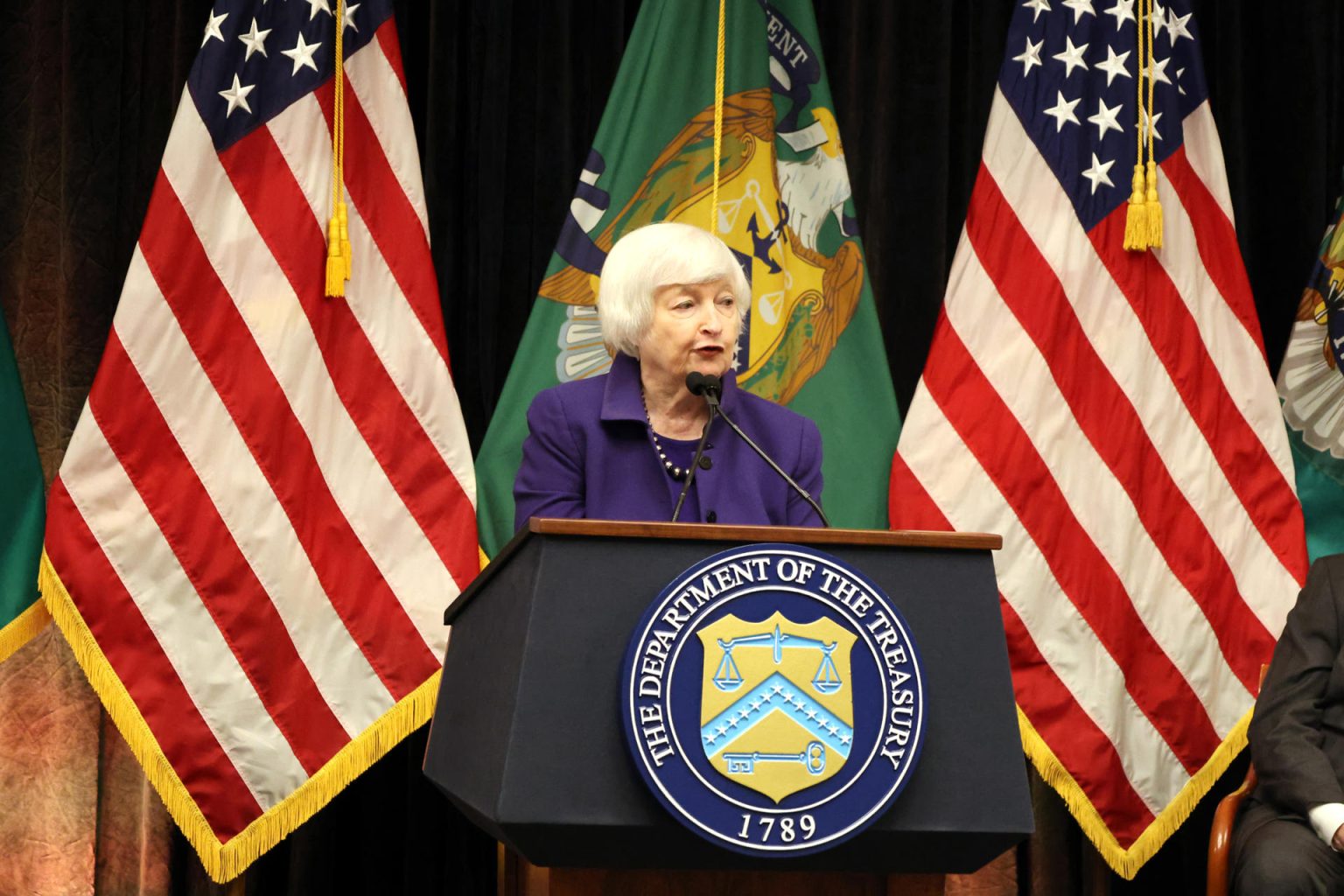 Imagen de archivo de la secretaria del Tesoro, Janet Yellen. EFE/Octavio Guzmán