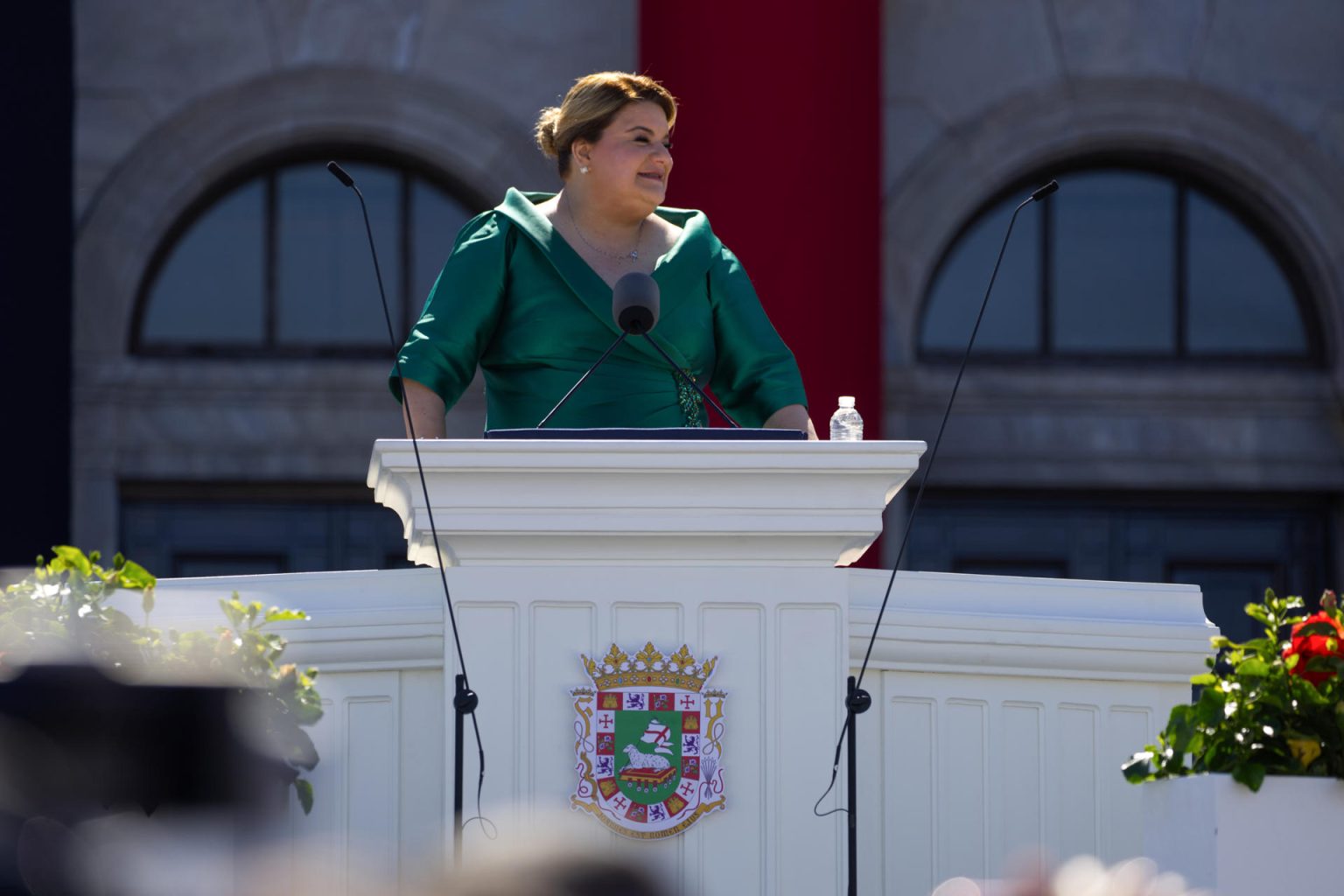 La gobernadora de Puerto Rico Jenniffer González. Imagen de archivo. EFE/ Thais Llorca