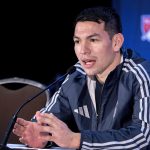 El centrocampista mexicano Hirving 'Chucky' Lozano anunció este  jueves en Miami sus planes ambiciosos con su nuevo equipo, San Diego FC, en la primera temporada del club en la MLS. EFE/EPA/CRISTOBAL HERRERA-ULASHKEVICH