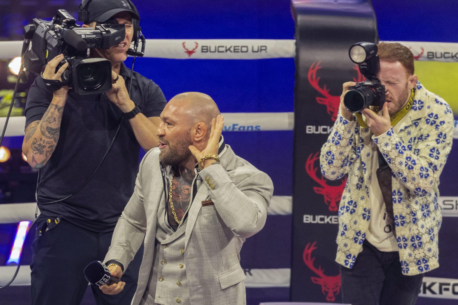 El luchador irlandés Conor McGregor en una foto de archivo. EFE / Jorge Zapata.