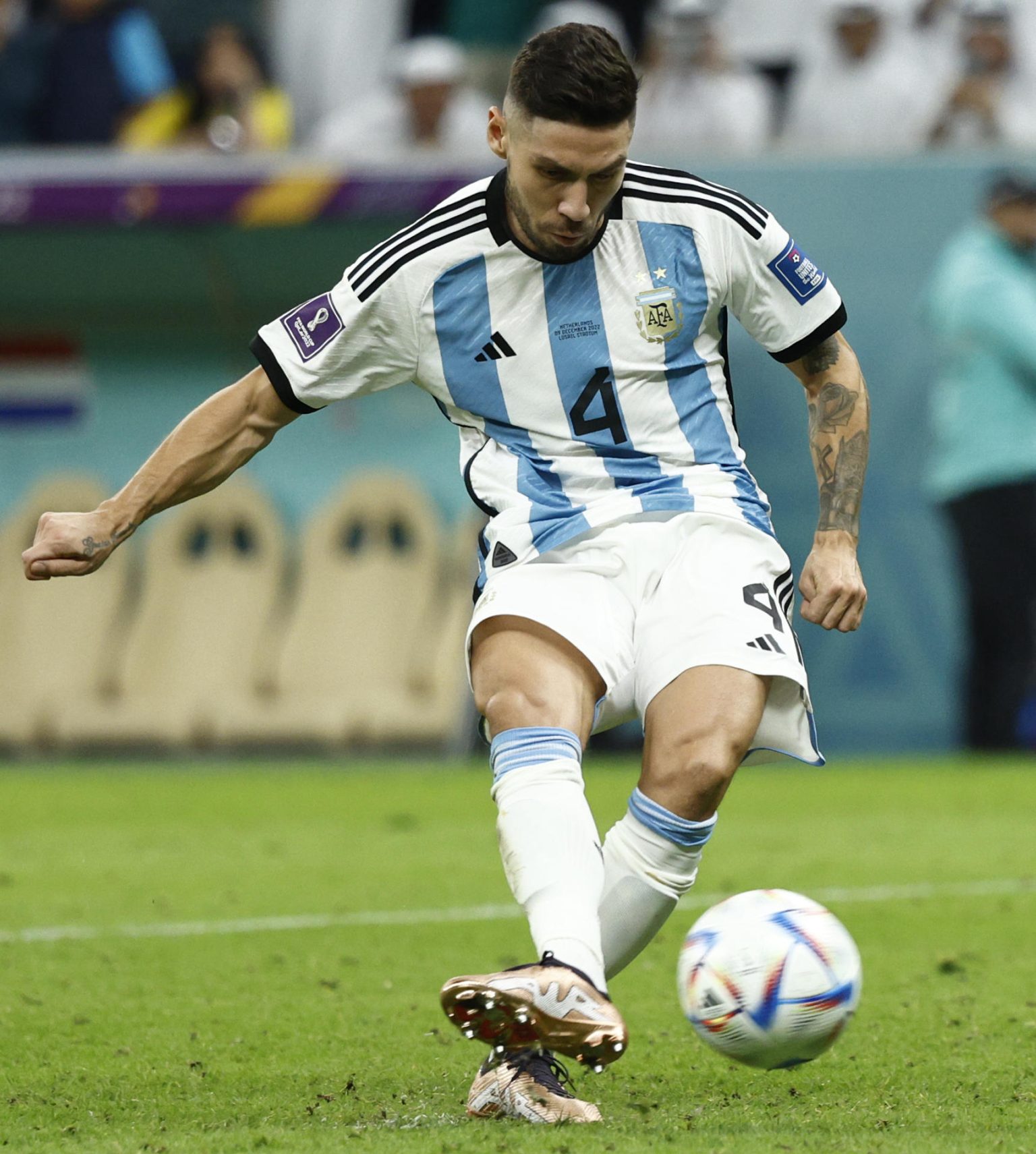 Foto de archivo del lateral Gonzalo Montiel, lateral derecho, campeón del Mundial de Catar 2022, ha sido anunciado este  lunes como nuevo refuerzo de River Plate. EFE/ Rodrigo Jiménez