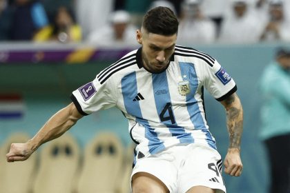 Foto de archivo del lateral Gonzalo Montiel, lateral derecho, campeón del Mundial de Catar 2022, ha sido anunciado este  lunes como nuevo refuerzo de River Plate. EFE/ Rodrigo Jiménez