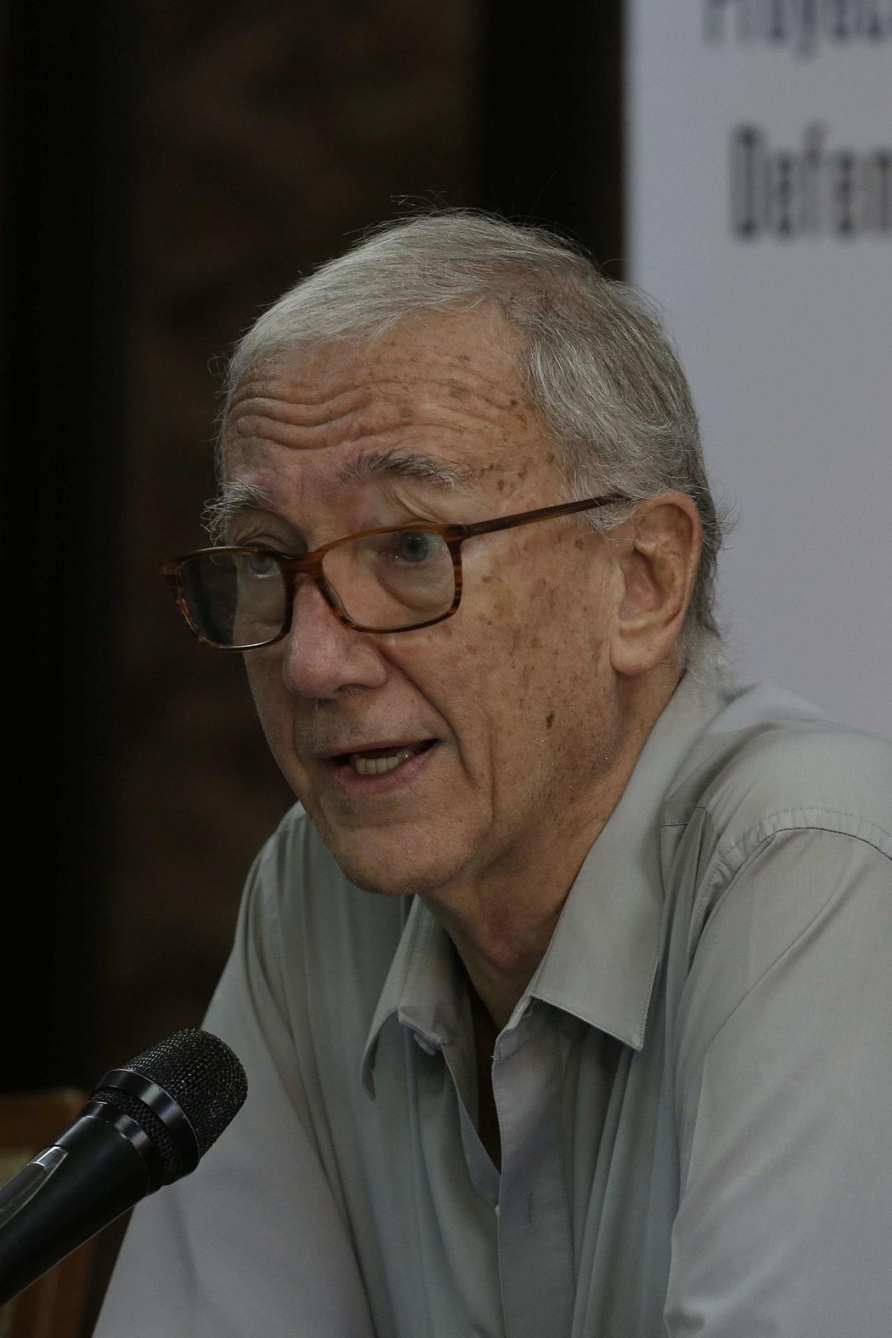 Imagen de archivo del director del Idhuca, José María Tojeira. EFE/Rodrigo Sura