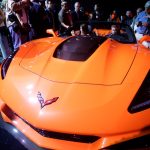 Imagen de archivo del Chevrolet Corvette ZR1 en el Salón del Automóvil de Los Ángeles (Estados Unidos). EFE/ Mike Nelson