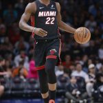 Foto de archivo de Jimmy Butler, quien este miércoles ha recibido una  nueva sanción de Miami Heat. EFE/ Rhona Wise