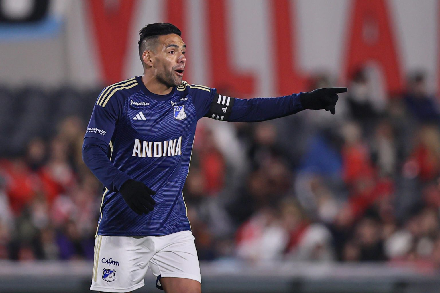 Fotografía de archivo del delantero colombia Radamel Falcao García, quien este martes ha puesto fin a su vínculo con Millonarios, el equipo bogotano al que llegó hace seis meses. EFE/ Str