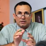 Fotografía de archivo del opositor cubano, líder de la Unión Patriótica de Cuba, y miembro de la Mesa de Unidad de Acción Democrática, José Daniel Ferrer, hablando en una rueda de prensa en La Habana (Cuba). EFE/ Alejandro Ernesto