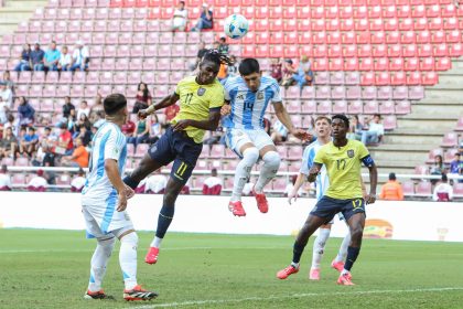 El Sudamericano Sub-20 de fútbol se reanuda este martes en Venezuela con tres partidos. Argentina se las verá con Chile. EFE/ Edison Suárez