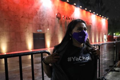 Imagen de archivo de la activista Olimpia Coral posando a su llegada a la Cámara de Diputados en Ciudad de México (México). EFE/ Sáshenka Gutiérrez