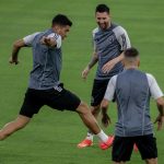 Imagen de archivo de Lionel Messi y Luis Suarez (i) de Inter Miami. EFE/ Miguel Sierra