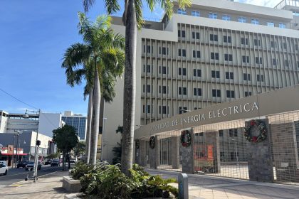 Fotografía del edificio de LUMA Energy, compañía eléctrica de Puerto Rico, en San Juan (Puerto Rico). Archivo. EFE/ Esther Alaejos