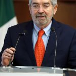 Imagen de archivo del canciller de México, Juan Ramón de la Fuente. EFE/ Mario Guzmán